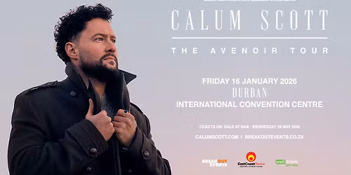 Calum Scott - The Avenoir Tour - Durban