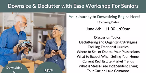 Downsize and Declutter Workshop for Seniors