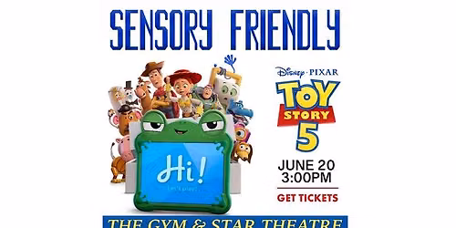 Sensory Friendly - Toy Story 5 (2026 | PG | 1h 42m)