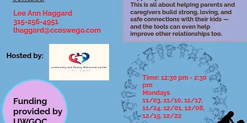 \u2018Circle of Security\u2019 Parenting Classes (Pulaski Hub)