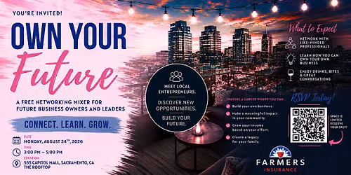 FREE Entrepreneur Rooftop Mixer | Sacramento