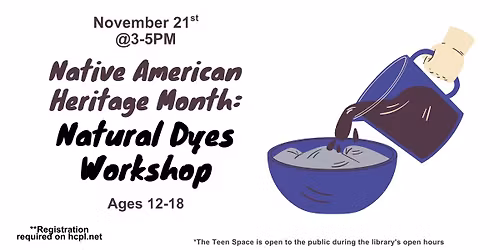 Native American Heritage Month: Natural Dyes 