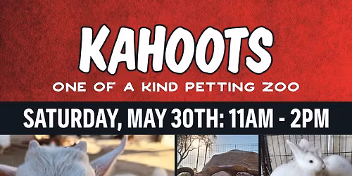 One of a Kind petting zoo at KAHOOTS San Tan Valley