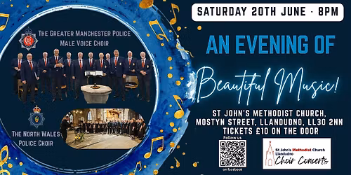 Greater Manchester Police MVC Concert with North Wales Police Choir