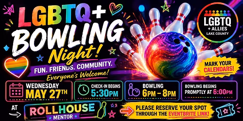 LGBTQ+ Bowling Night