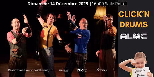 CLICK'n DRUMS Spectacle musical