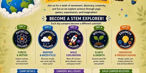 STEM & Stretch Kids Camp