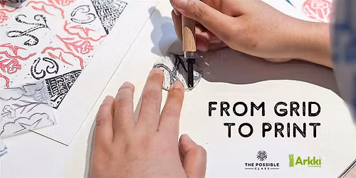 From Grid to Print: Linocut Stamp Carving Workshop
