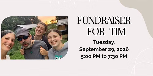 Fundraiser for Tim