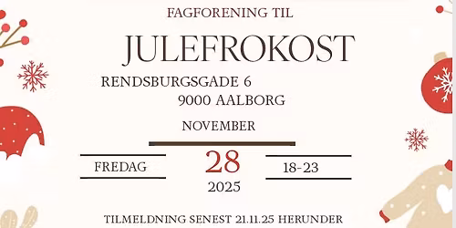 FH Nordjylland Ungdoms julefrokost