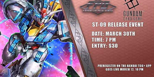 Gundam ST-09 Release Event 
