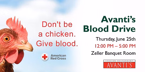 Avanti's Blood Drive
