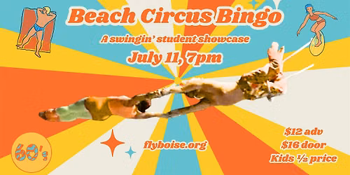 Beach Circus Bingo: A Swingin' Student Showcase