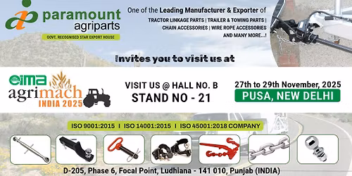 Eima Agrimach India 2025