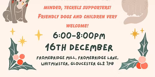 \ud83c\udf84 Shoebox Social \u2013 Paws, People & Presents