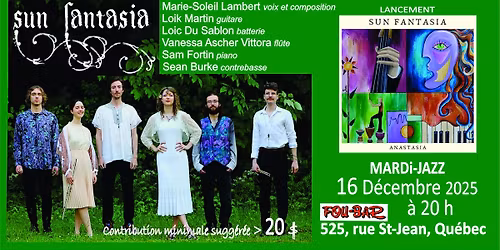 SUN FANTASIA Lancement de l'album Anastasia