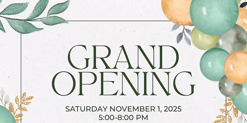 Grand Opening of the new location!