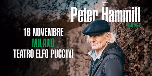 Peter Hammill | Live in Milan