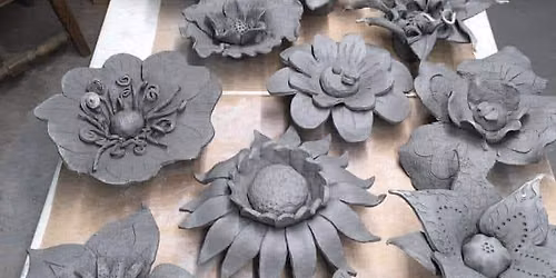 Pottery Handbuilding: Flower Power 