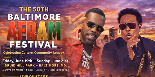 The 50th Baltimore AFRAM Festival