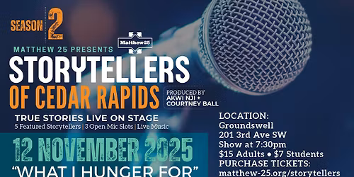 Storytellers of Cedar Rapids