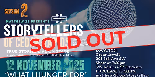 Storytellers of Cedar Rapids