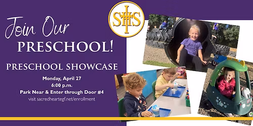 Sacred Heart Preschool Showcase