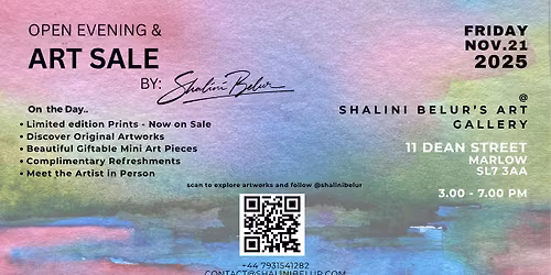 Open Evening & Art Sale