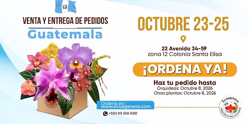 Venta & Entrega de pedidos de Ecuagenera en Guatemala