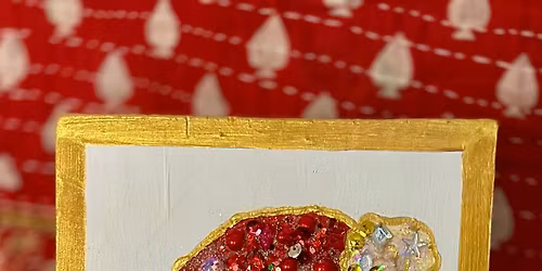 Seasonal Sparkles Paint Class: Santa Hat