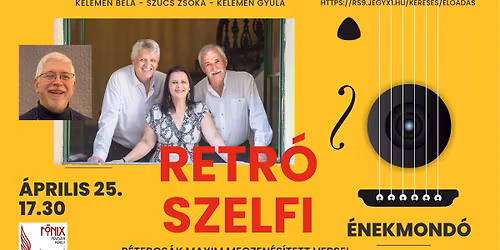 RETR\u00d3 SZELFI - P\u00e9tercs\u00e1k Maxim megzen\u00e9s\u00edtett versei