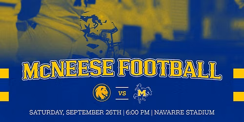McNeese Football vs East Texas A&M