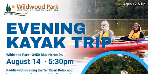 Evening Kayak Trip from River Park North to Wildwood Park