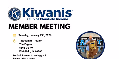 Plainfield Kiwanis Member Meeting