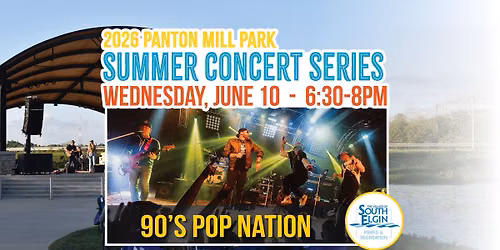 Summer Concert Series: 90's Pop Nation — Panton Mill Park
