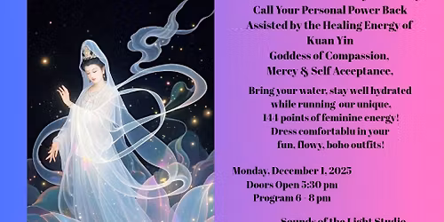 Women's Circle: Call Your Power Back! Ignite the Divine Feminine Within