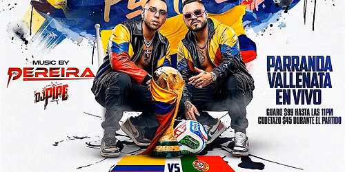 Colombia vs  Portugal \u2013 La Fiesta del F\u00fatbol en Brooklyn \u26bd