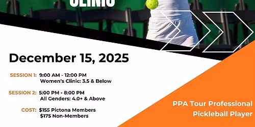 Allyce Jones Pickleball Clinic