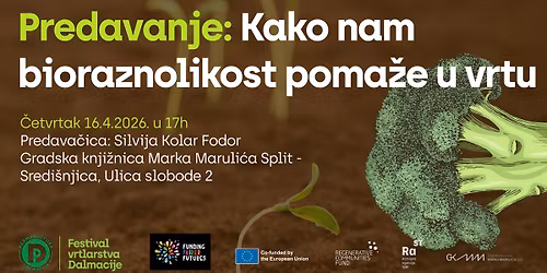 Kako nam bioraznolikost poma\u017ee u vrtu