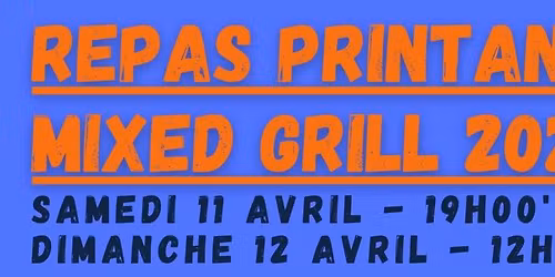 Repas Printanier 2026