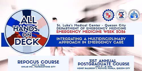 ST. LUKE'S MEDICAL CENTER 31ST ANNUAL POST GRADUATE COURSE