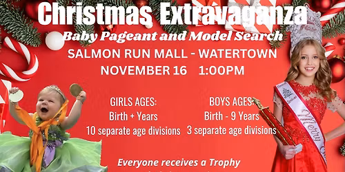 NY-Watertown Merry Christmas Pageant in Salmon Run Mall