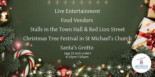 Christmas Lights Switch On (Aylsham)