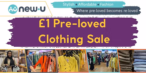 \u00a31 Pre-loved Clothing and Accessories Sale