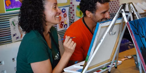 Frosty Paint & Sip at AWE