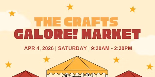 Crafts Galore Market - First show of 2026