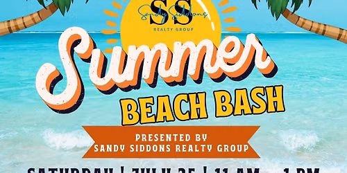 Sandy Siddons Realty Group Summer Beach Bash
