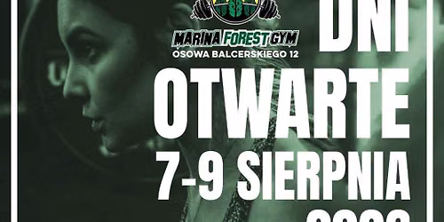 Dni otwarte w Marina Forest Gym \ud83c\udf32\ud83e\udeb5