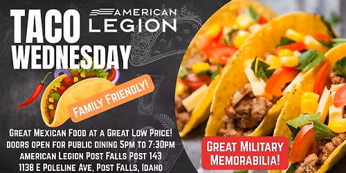 Taco Wednesday Public Dining