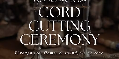 Cord Cutting Ceremony